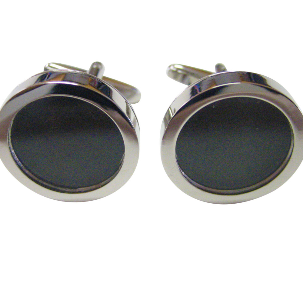 Black Colored Classic Cufflinks - image 1